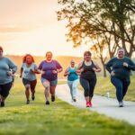 Simple running plan for overweight individuals to follow