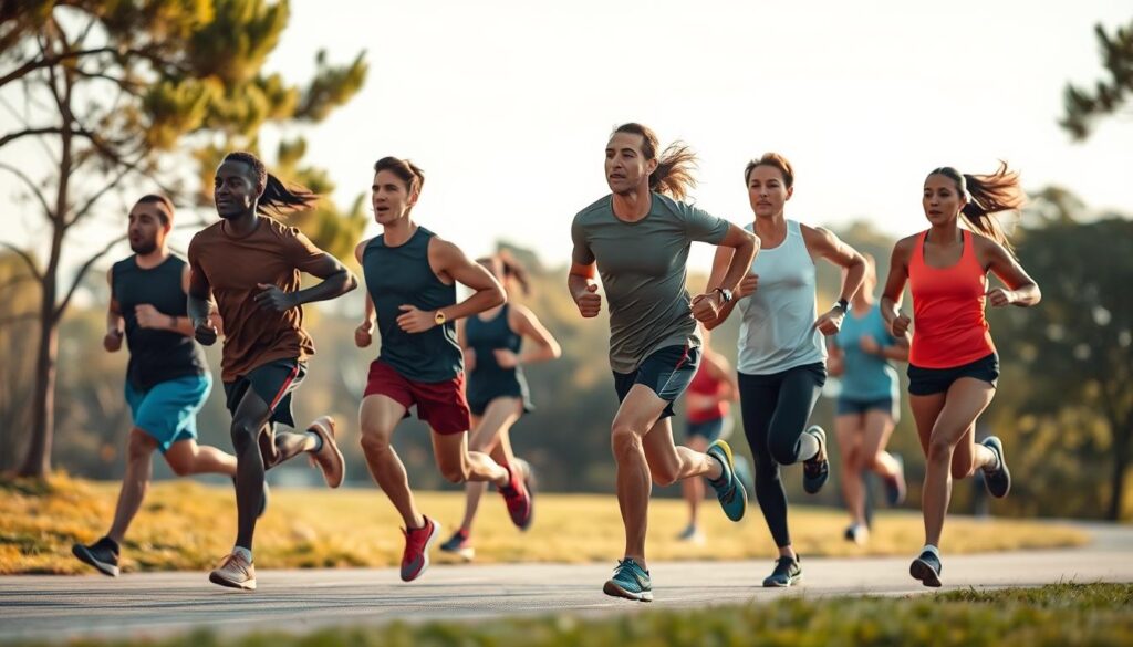 breathing while jogging