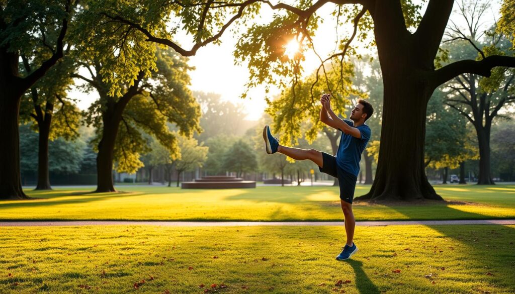 pre-run stretching