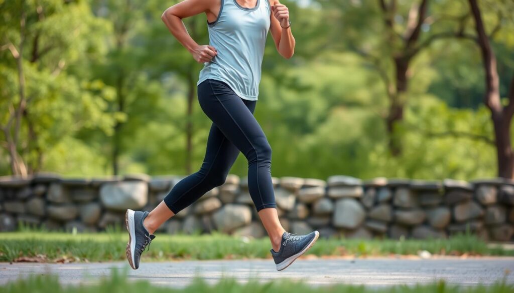 running posture