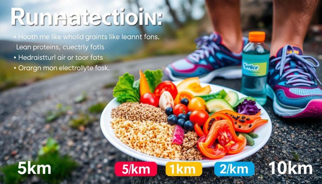 Balance nutrition when increasing running distance 5km-10km