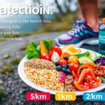 Balance nutrition when increasing running distance 5km-10km