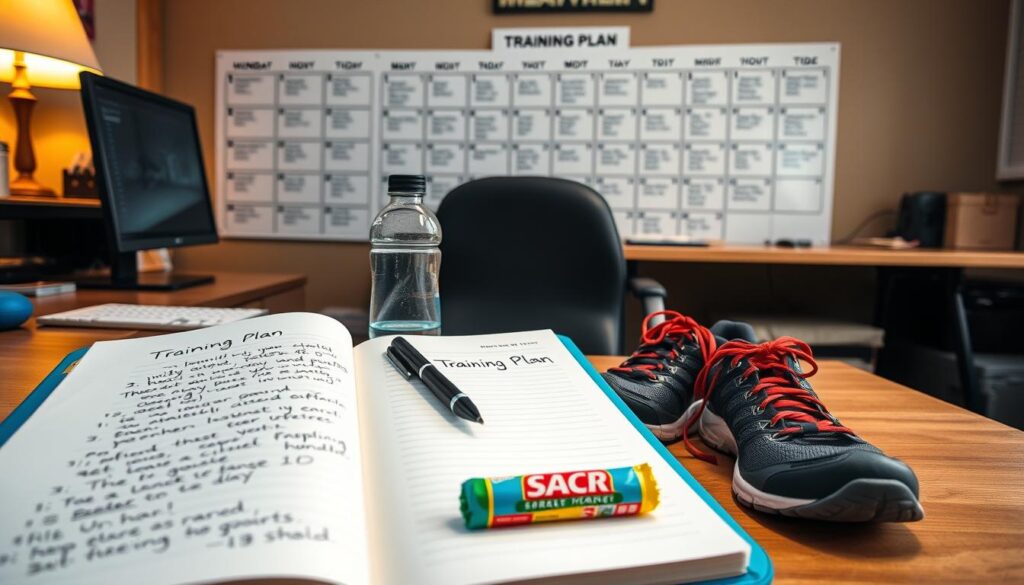 Half marathon training plan for beginner office workers