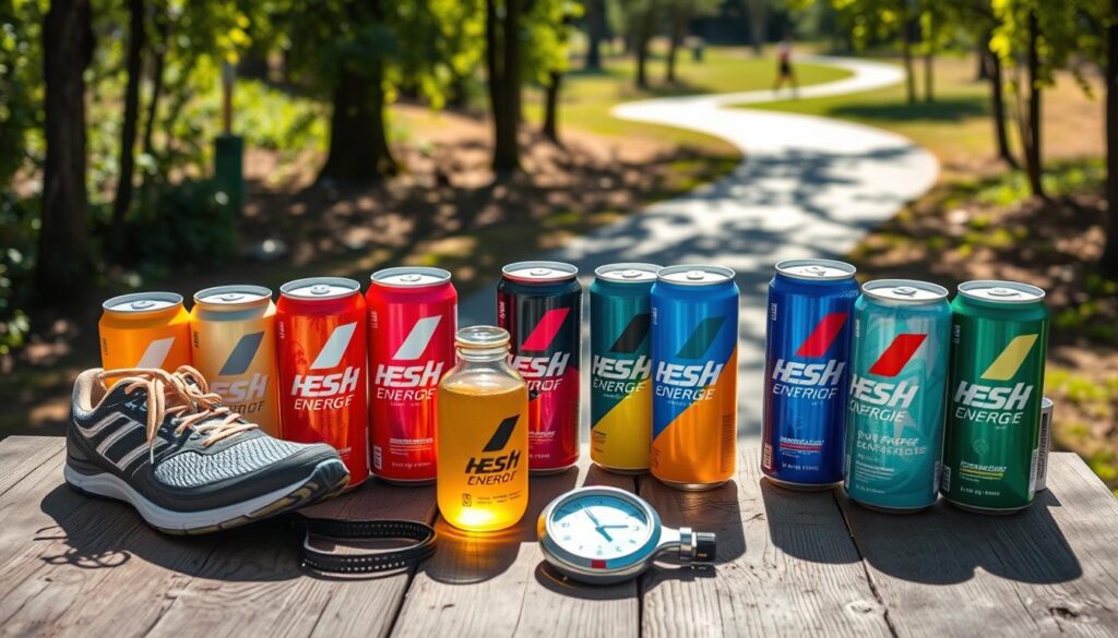 energy drinks for running