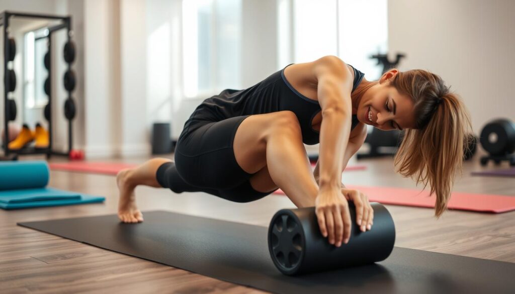 foam rolling for muscle soreness relief