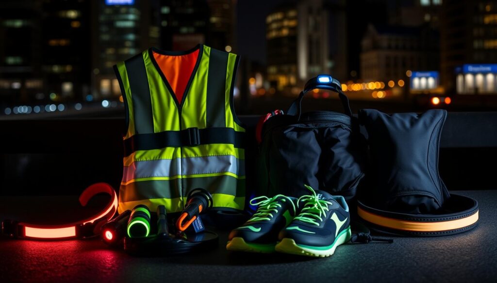 night running safety gear