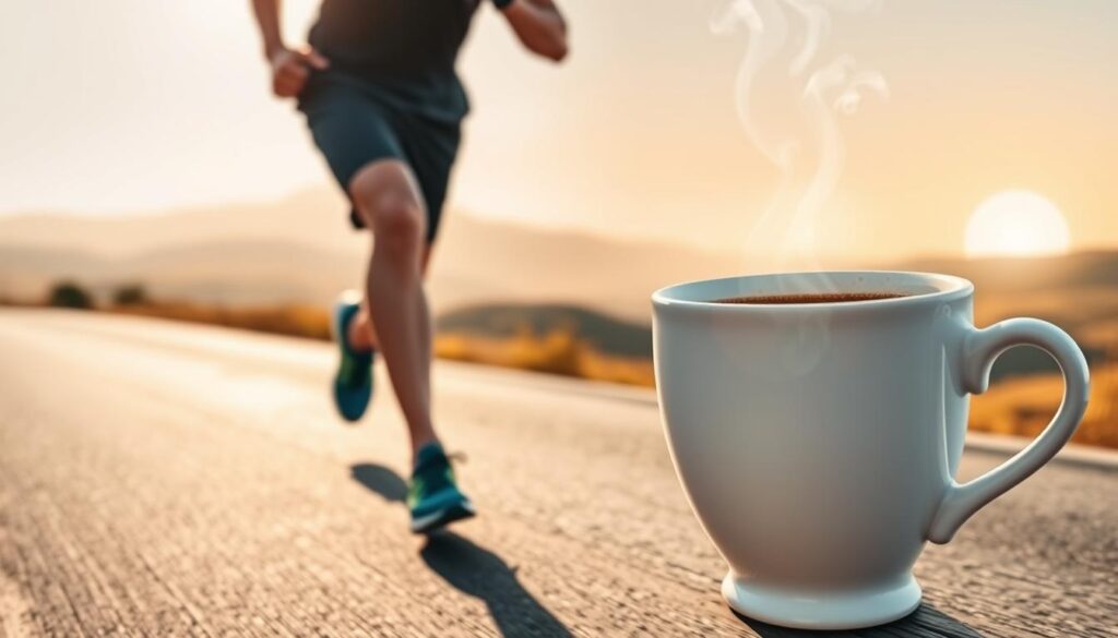 role of caffeine in running