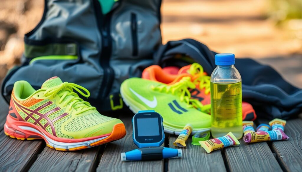 running gear and equipment