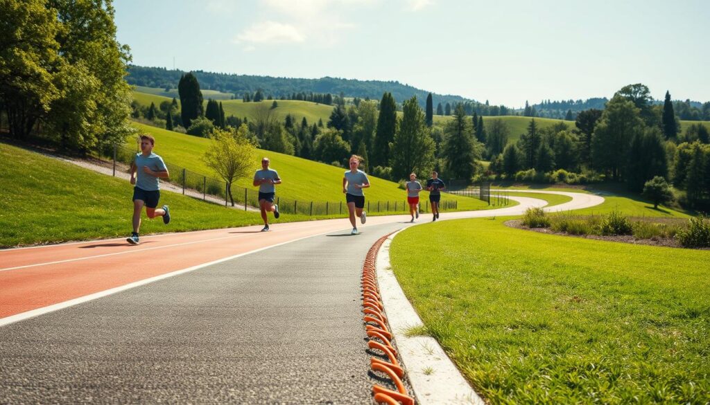 running surface selection