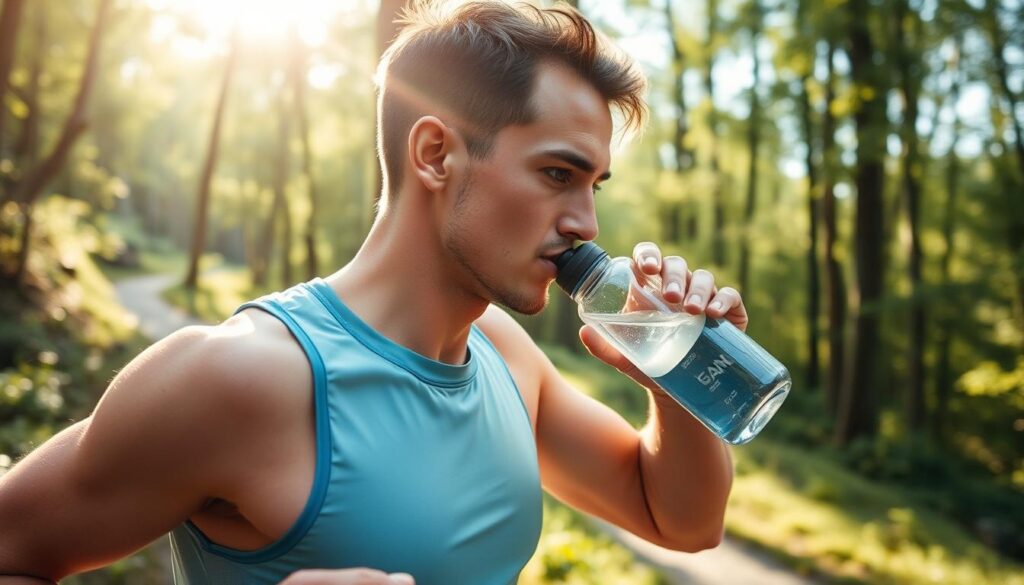 staying hydrated on the run